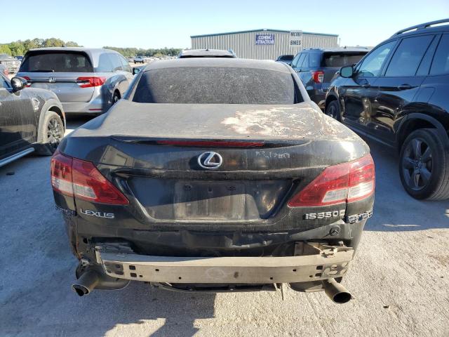 JTHFE2C26A2501340 - 2010 LEXUS IS 350 BLACK photo 6