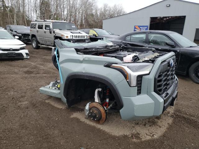 5TFWC5EC4RX008138 - 2024 TOYOTA TUNDRA CREWMAX PLATINUM 灰色 照片 4