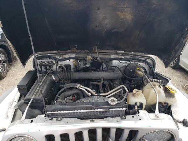 1J4FA49S94P800337 - 2004 JEEP WRANGLER / SPORT SILVER photo 12