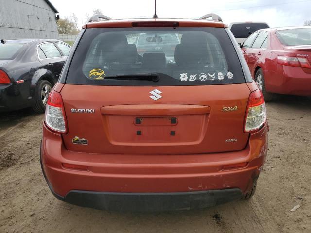 JS2YB5A33B6301502 - 2011 SUZUKI SX4 ORANGE photo 6