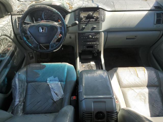 5FNYF18565B052314 - 2005 HONDA PILOT EXL WHITE photo 8