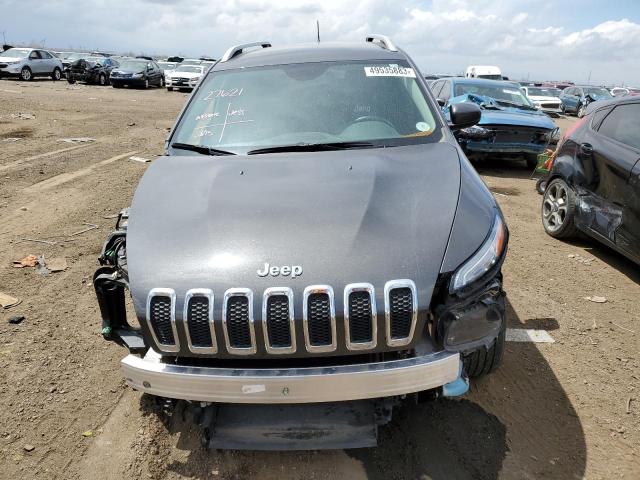 1C4PJMCS4EW242763 - 2014 JEEP CHEROKEE LATITUDE BLACK photo 5