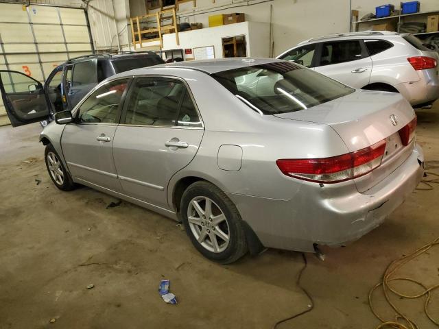 1HGCM665X4A100728 - 2004 HONDA ACCORD EX SILVER photo 2