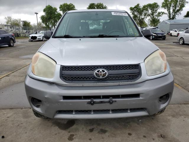 JTEGD20V950075518 - 2005 TOYOTA RAV4 SILVER photo 5