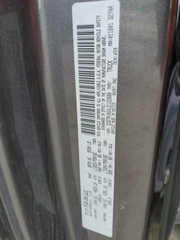 3C6TRVAG4JE122680 - 2018 RAM PROMASTER 1500 STANDARD GRAY photo 13