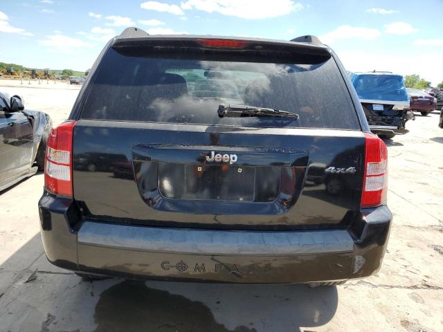 1J8FF47W47D600610 - 2007 JEEP COMPASS BLACK photo 6