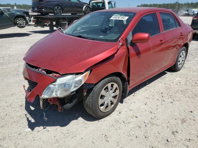 1NXBU4EE5AZ342977 - 2010 TOYOTA COROLLA BASE RED photo 1