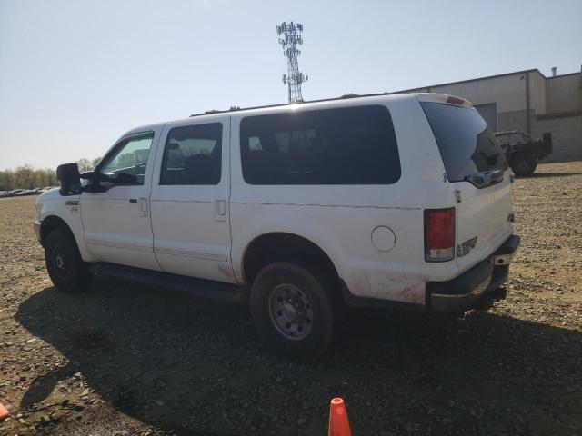 1FMNU41S9YEB89159 - 2000 FORD EXCURSION XLT WHITE photo 2