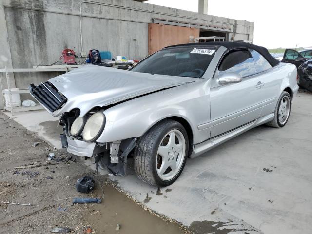 WDBLK70G31T069485 - 2001 MERCEDES-BENZ CLK 430 SILVER photo 1