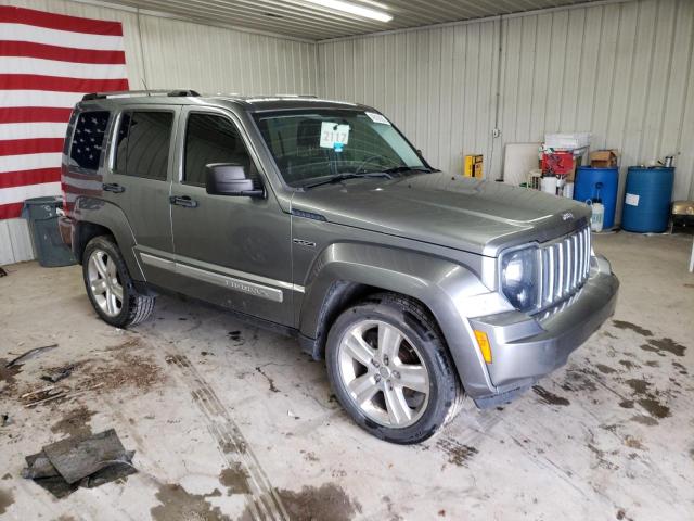 1C4PJMFKXCW176972 - 2012 JEEP LIBERTY JET GRAY photo 4