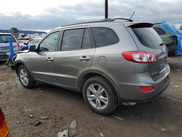 5XYZK4AG6CG153288 - 2012 HYUNDAI SANTA FE LIMITED GRAY photo 2