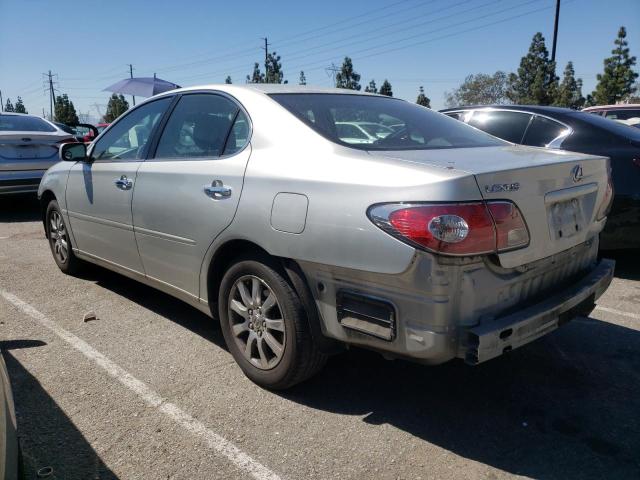 JTHBA30G845034425 - 2004 LEXUS ES 330 SILVER photo 2