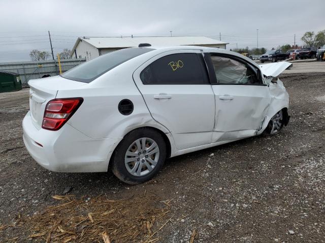 1G1JB5SH6H4130764 - 2017 CHEVROLET SONIC LS 白色 照片 3