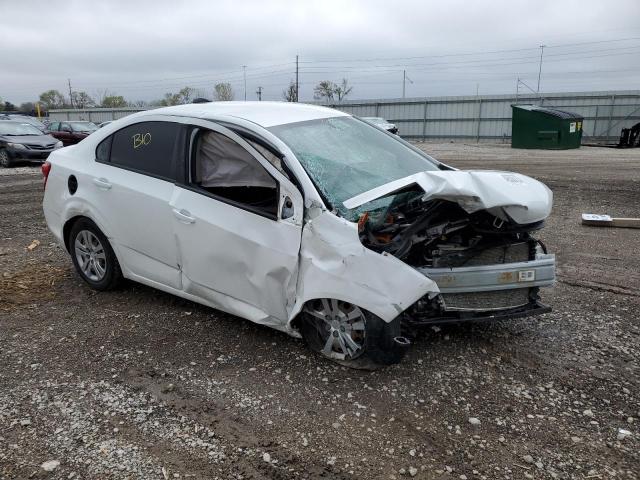 1G1JB5SH6H4130764 - 2017 CHEVROLET SONIC LS 白色 照片 4