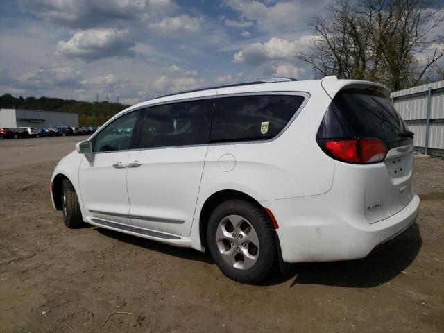 2C4RC1EG2HR722193 - 2017 CHRYSLER PACIFICA TOURING L PLUS WHITE photo 2