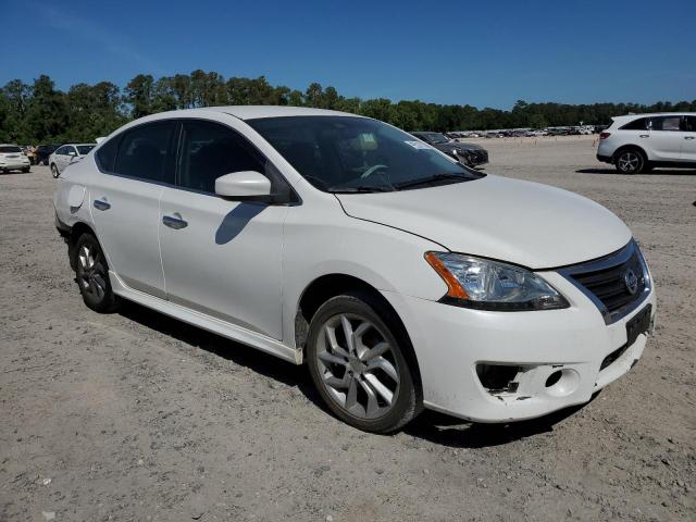 3N1AB7AP5DL764151 - 2013 NISSAN SENTRA S WHITE photo 4