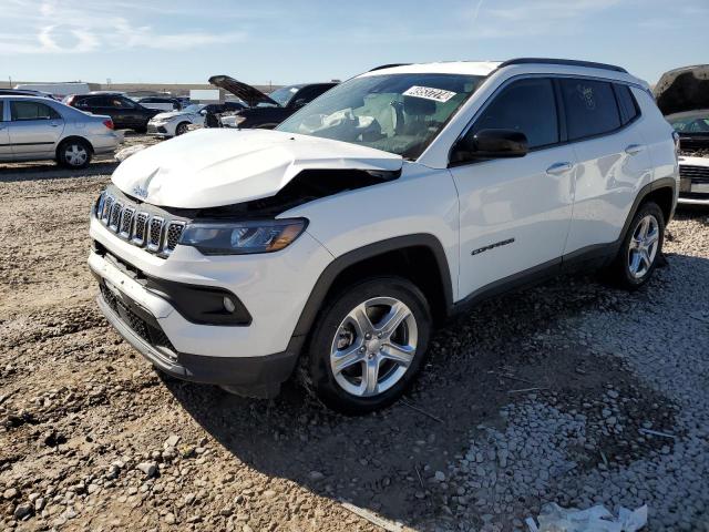 3C4NJDBNXPT566974 - 2023 JEEP COMPASS LATITUDE WHITE photo 1