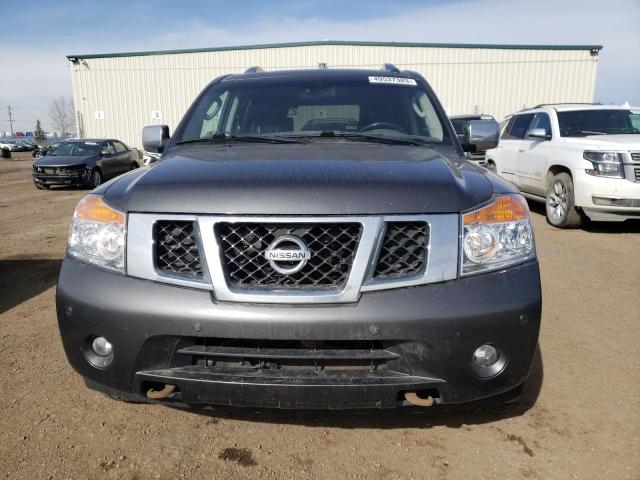 5N1AA0NE3AN619679 - 2010 NISSAN ARMADA PLATINUM GRAY photo 5