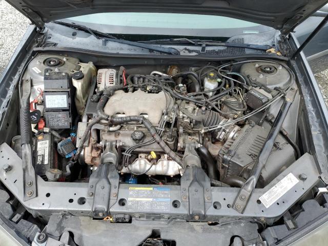 2G1WF52E059329365 - 2005 CHEVROLET IMPALA GRAY photo 11