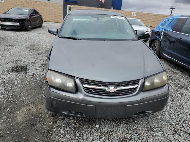 2G1WF52E059329365 - 2005 CHEVROLET IMPALA GRAY photo 5