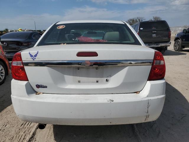 1G1ZS52FX5F159380 - 2005 CHEVROLET MALIBU WHITE photo 6