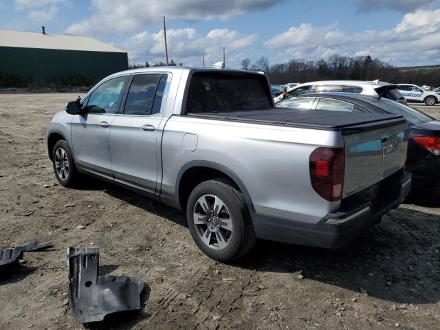 5FPYK3F55JB004945 - 2018 HONDA RIDGELINE RTL GRAY photo 2