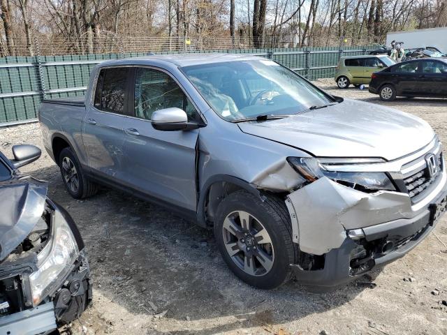 5FPYK3F55JB004945 - 2018 HONDA RIDGELINE RTL GRAY photo 4