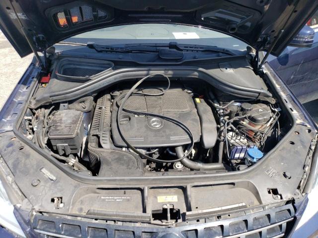 4JGDA5HB7FA532135 - 2015 MERCEDES-BENZ ML 350 4MATIC BLUE photo 12