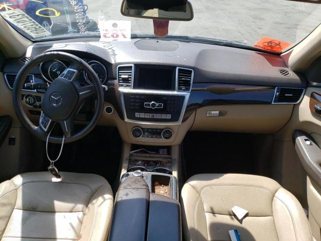 4JGDA5HB7FA532135 - 2015 MERCEDES-BENZ ML 350 4MATIC BLUE photo 8