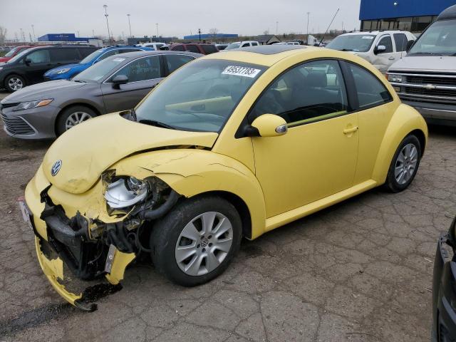 3VWRG31C09M500535 - 2009 VOLKSWAGEN NEW BEETLE S YELLOW photo 1