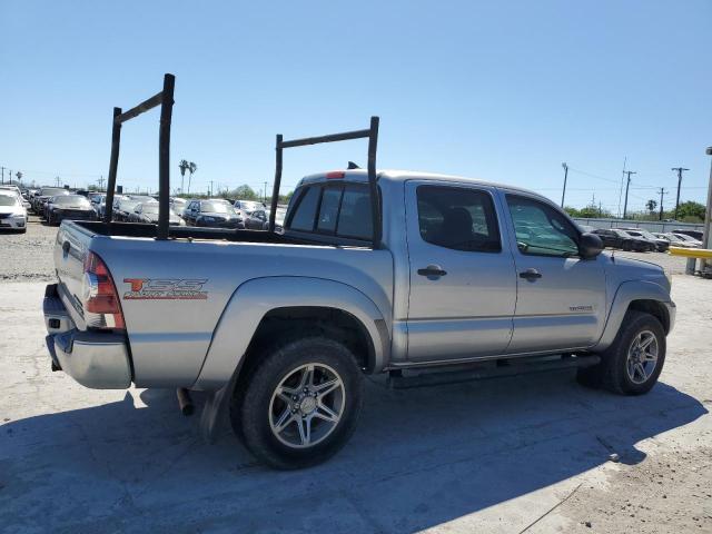 5TFJU4GN1EX061146 - 2014 TOYOTA TACOMA DOUBLE CAB PRERUNNER SILVER photo 3