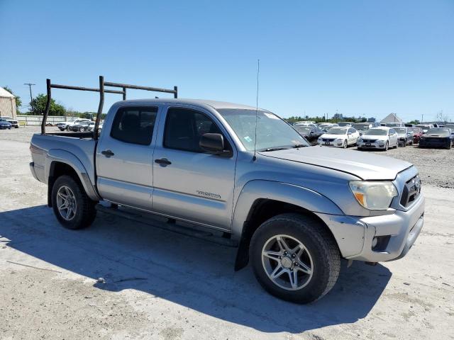 5TFJU4GN1EX061146 - 2014 TOYOTA TACOMA DOUBLE CAB PRERUNNER SILVER photo 4