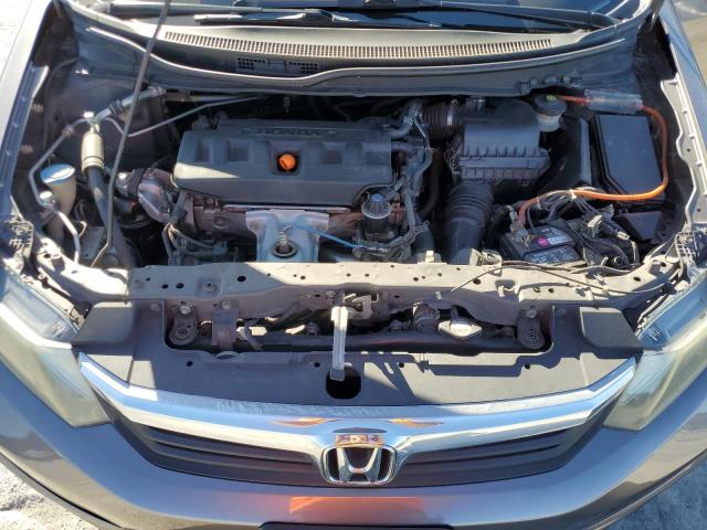 2HGFB2F92CH555510 - 2012 HONDA CIVIC EXL GRAY photo 11