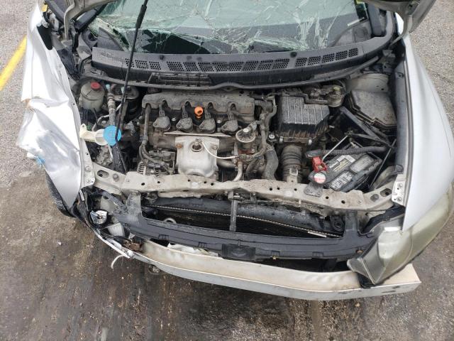 1HGFA16867L082160 - 2007 HONDA CIVIC EX SILVER photo 11