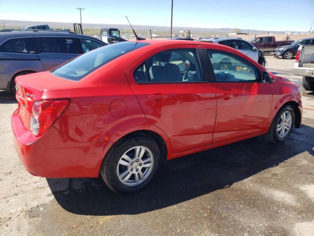 1G1JA5SH9C4215948 - 2012 CHEVROLET SONIC LS Qırmızı foto 3