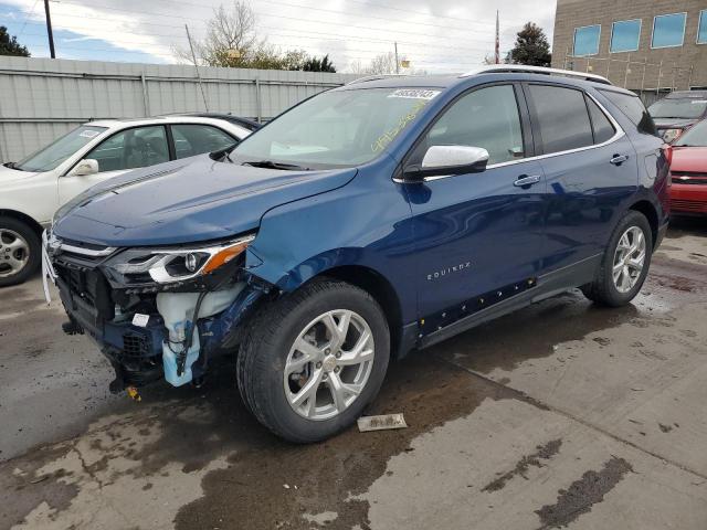 2GNAXXEV0L6252928 - 2020 CHEVROLET EQUINOX PREMIER BLUE photo 1