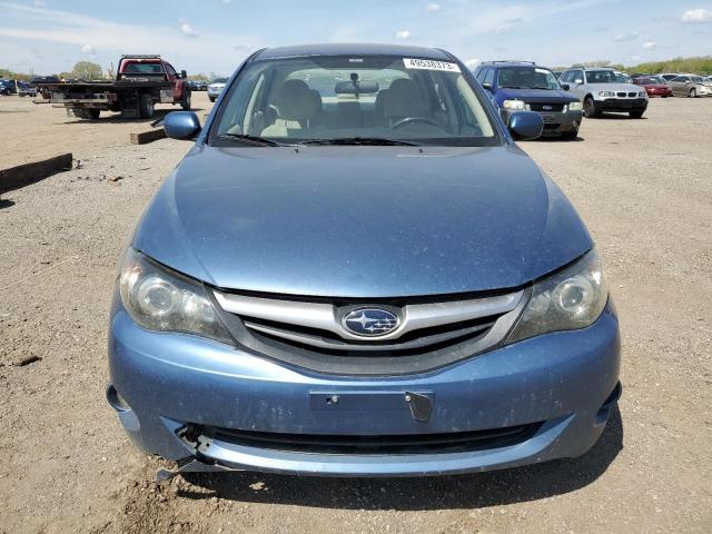 JF1GE6B62AG508053 - 2010 SUBARU IMPREZA 2.5I PREMIUM BLUE photo 5