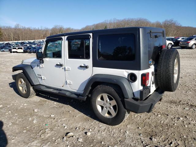 1C4HJWDG5EL268753 - 2014 JEEP WRANGLER U SPORT WHITE photo 2