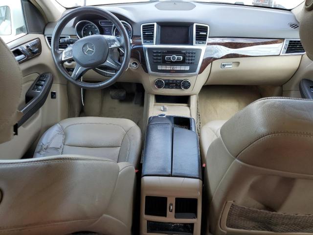 4JGDA5HB3CA041329 - 2012 MERCEDES-BENZ ML 350 4MATIC WHITE photo 8