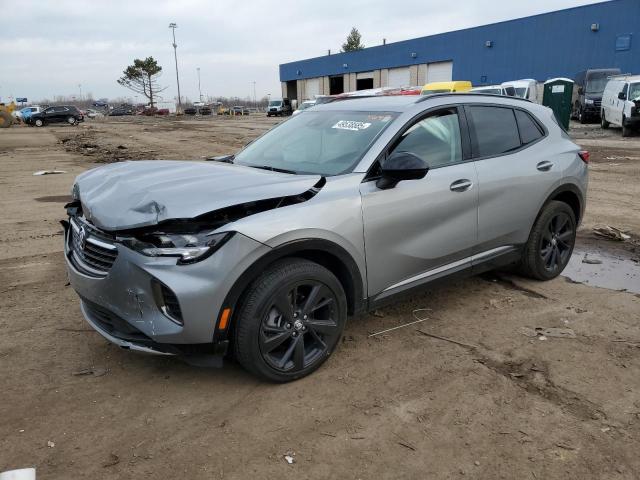 LRBFZMR44PD078649 - 2023 BUICK ENVISION PREFERRED ვერცხლისფერი ფოტო 1