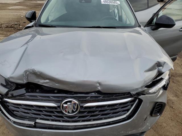 LRBFZMR44PD078649 - 2023 BUICK ENVISION PREFERRED ვერცხლისფერი ფოტო 12