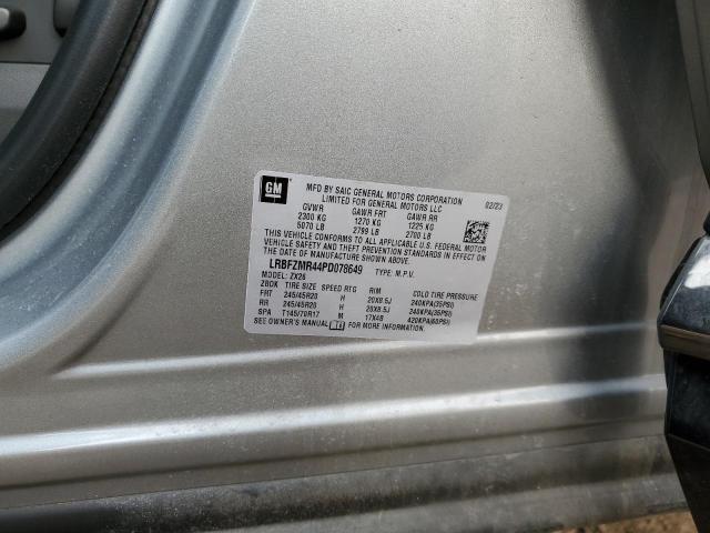 LRBFZMR44PD078649 - 2023 BUICK ENVISION PREFERRED ვერცხლისფერი ფოტო 13