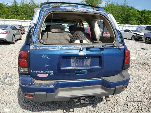 1GNES16S066156650 - 2006 CHEVROLET TRAILBLAZE EXT LS BLUE photo 6