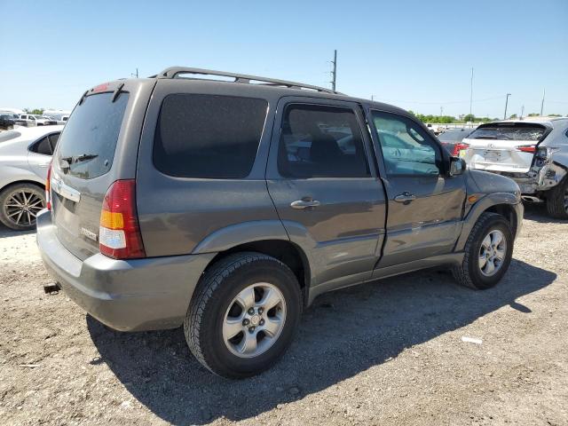 4F2YU09112KM24295 - 2002 MAZDA TRIBUTE LX GRAY photo 3