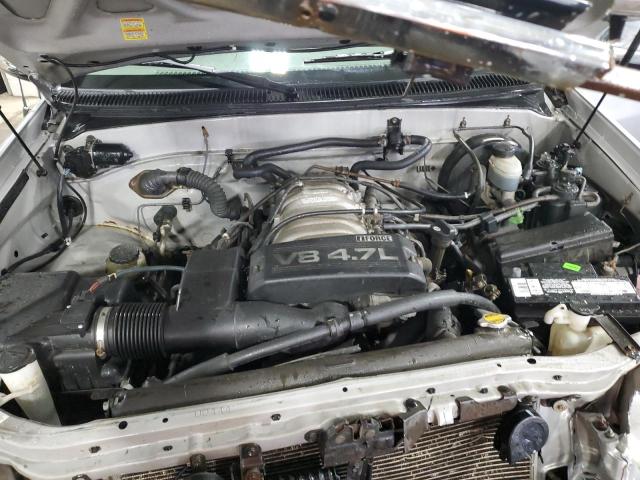 5TBBT44162S268439 - 2002 TOYOTA TUNDRA ACCESS CAB ვერცხლისფერი ფოტო 11