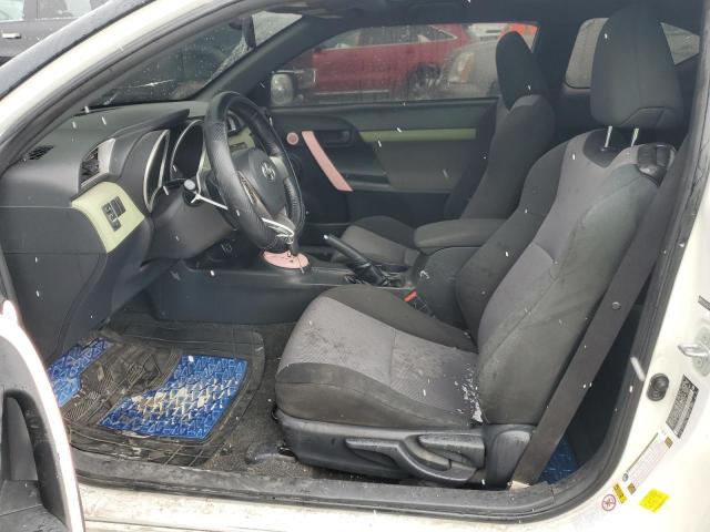 JTKJF5C70F3092316 - 2015 TOYOTA SCION TC WHITE photo 7