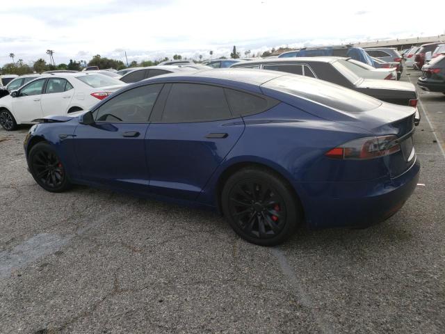 5YJSA1E1XGF158192 - 2016 TESLA MODEL S Синій фото 2