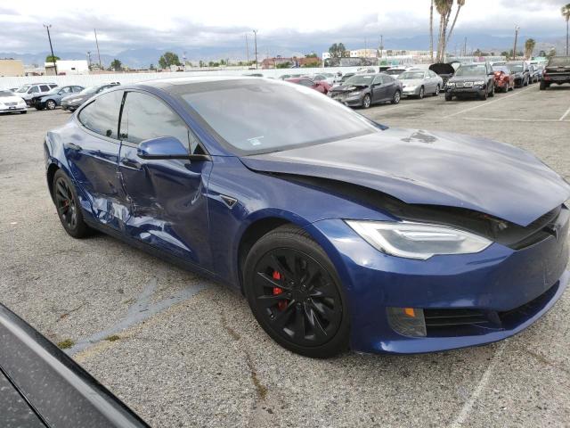 5YJSA1E1XGF158192 - 2016 TESLA MODEL S Синій фото 4