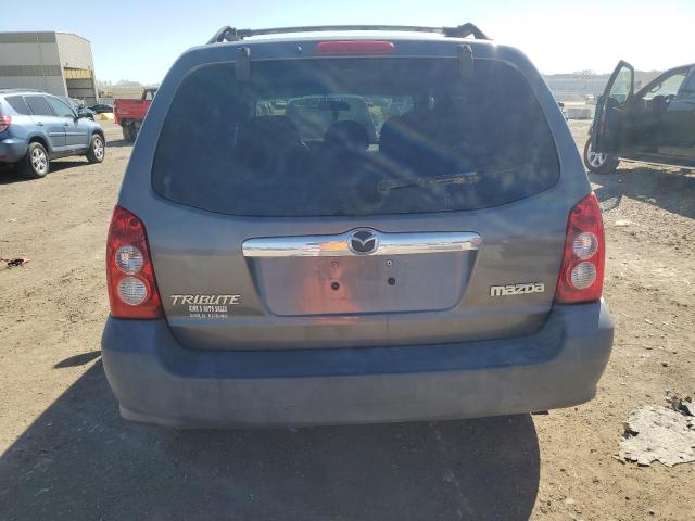 4F2YZ92Z56KM11982 - 2006 MAZDA TRIBUTE I SILVER photo 6