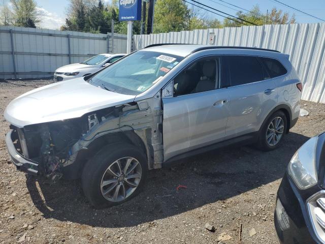 KM8SNDHFXJU285788 - 2018 HYUNDAI SANTA FE SE SILVER photo 1